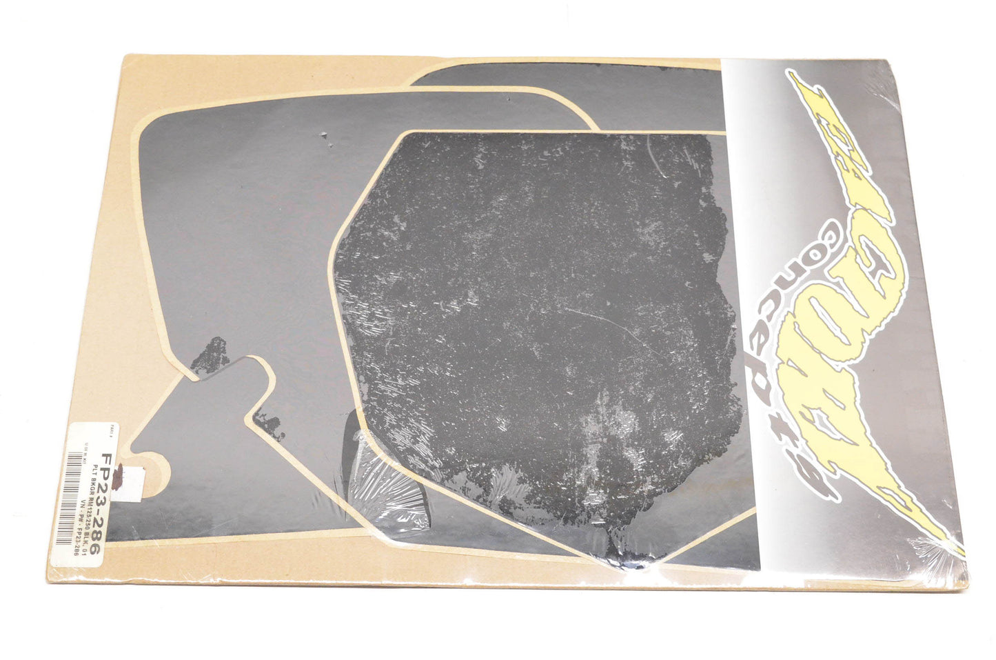 Factory Concepts FP23-286 Pre Cut Number Plate Black Background Kit NOS