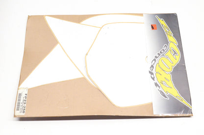 Factory Concepts FP23-256 Pre Cut Number Plate White Background Kit NOS