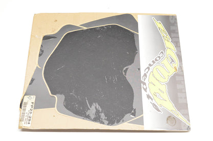 Factory Concepts FP23-294 Pre Cut Number Plate Black Background Kit NOS