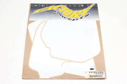 Factory Concepts FP23-295 Pre Cut Number Plate White Background Kit NOS
