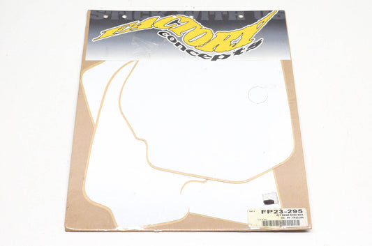 Factory Concepts FP23-295 Pre Cut Number Plate White Background Kit NOS