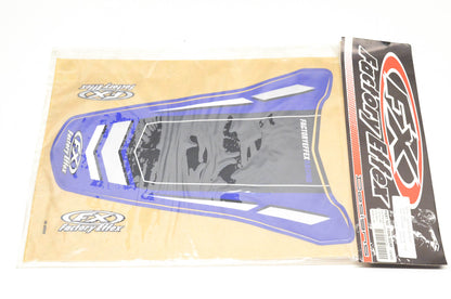 Factory Effex FX06-32288, 0006-32288 Rear Fender Blue Graphic NOS