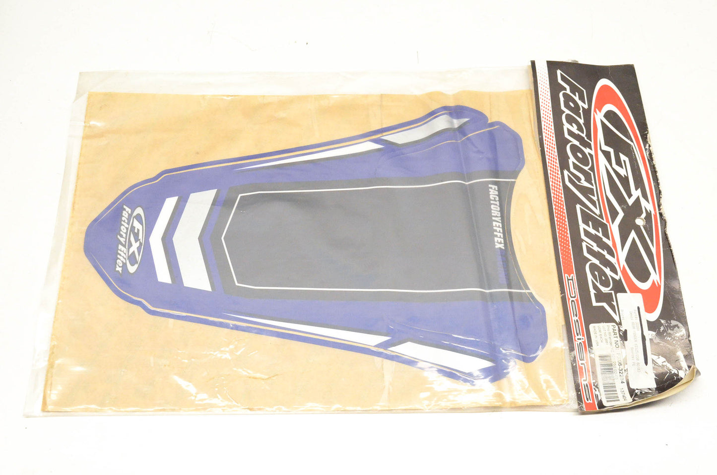 Factory Effex FX06-32284 Rear Fender Blue Graphic NOS
