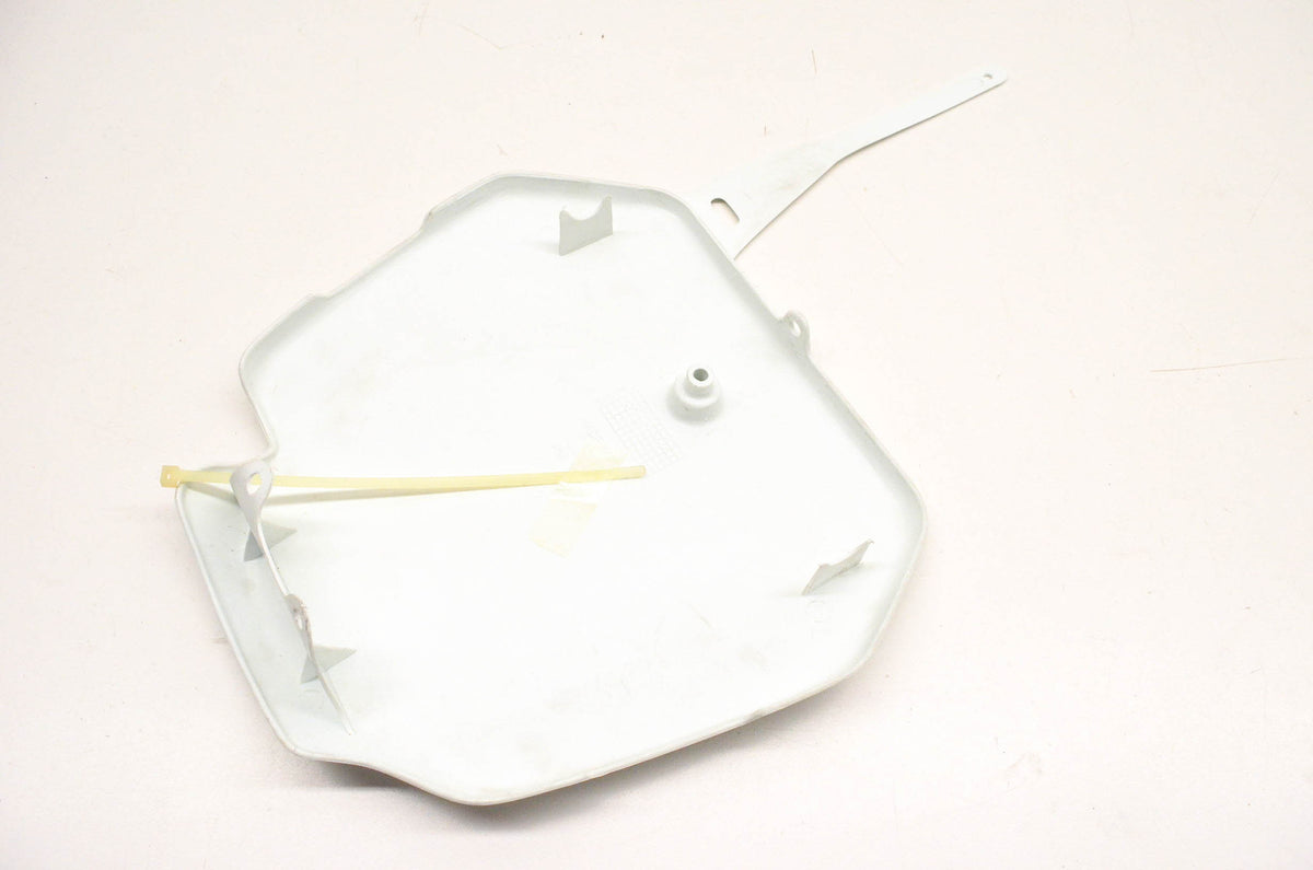 UFO Plast 12-539-29, SU03968041 Front White Number Plate NOS