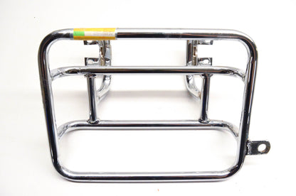 New OEM Kawasaki KFX400-009 Chrome Rear Cooler Rack Kit NOS