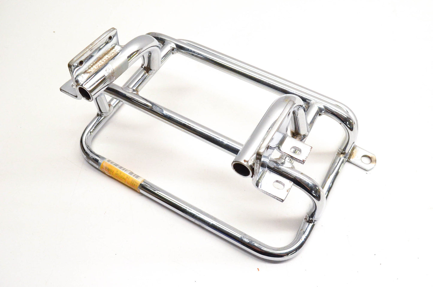 New OEM Kawasaki KFX400-009 Chrome Rear Cooler Rack Kit NOS