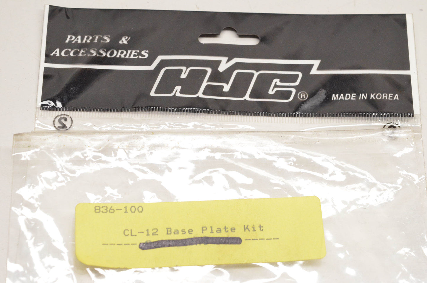 HJC 836-100 CL-12 Left Base Plate Kit NOS