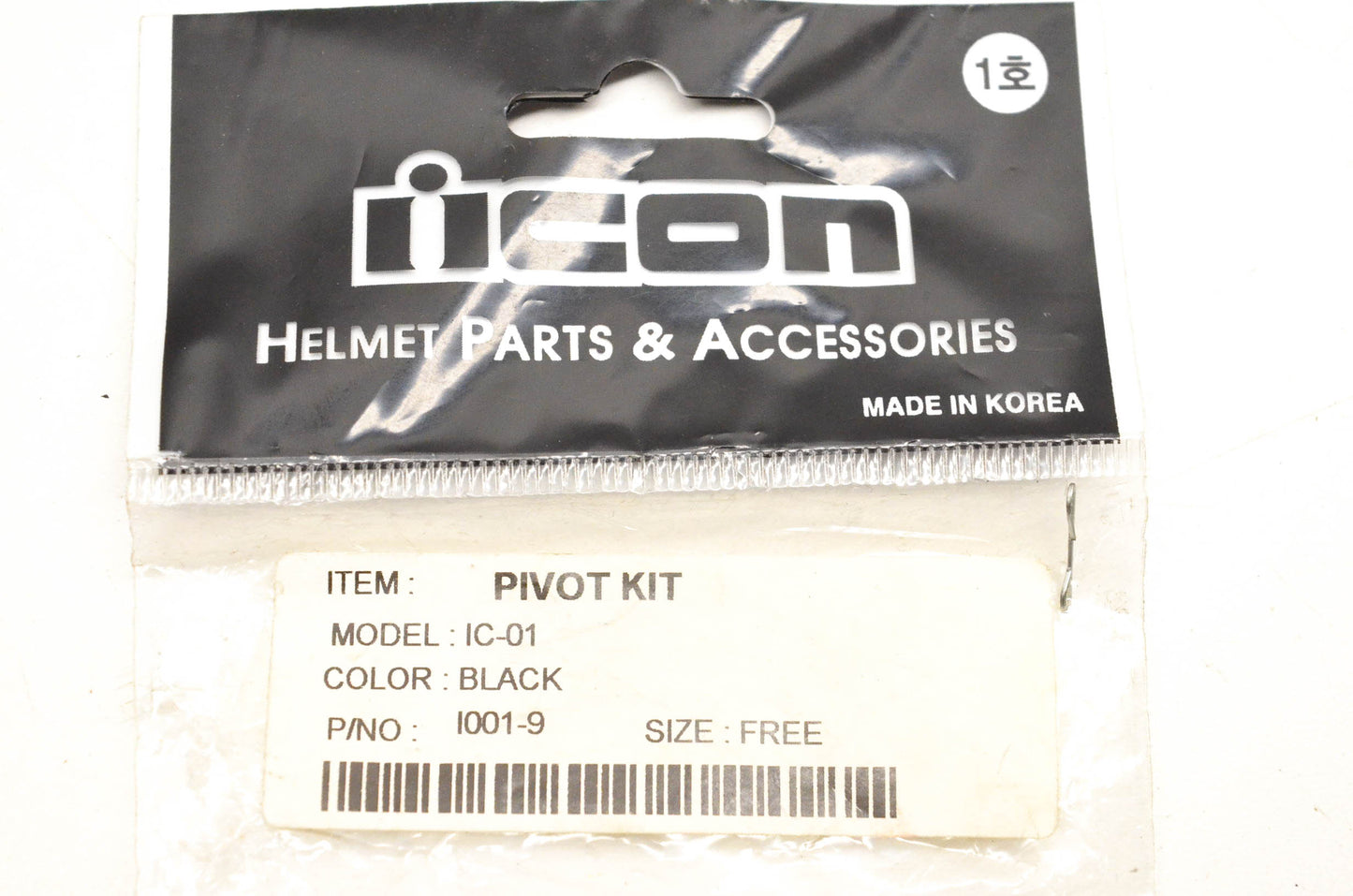 Icon I001-9 Black Left IC-01 Pivot Kit NOS