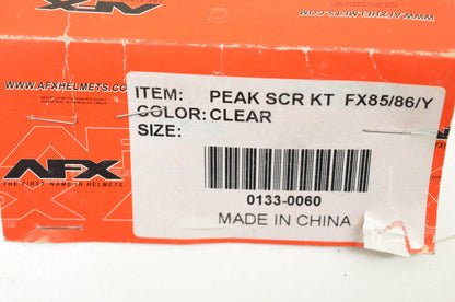 AFX 0133-0060 Clear Screw Kit NOS