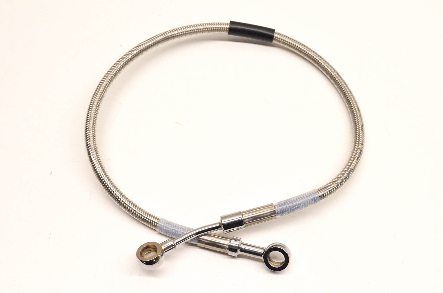 New OEM Yamaha STR-4WM48-30-SD Braided Stainless Steel Upper Brake Line NOS