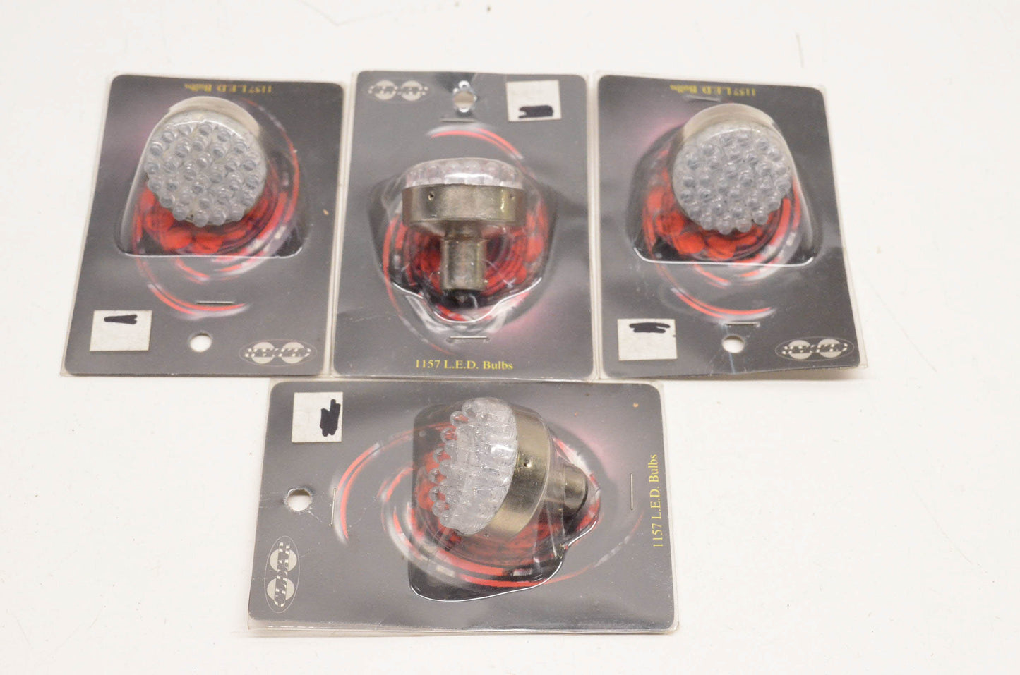 Aftermarket 1157 Clear 1157 LED Replacement Bulbs Qty 4 NOS