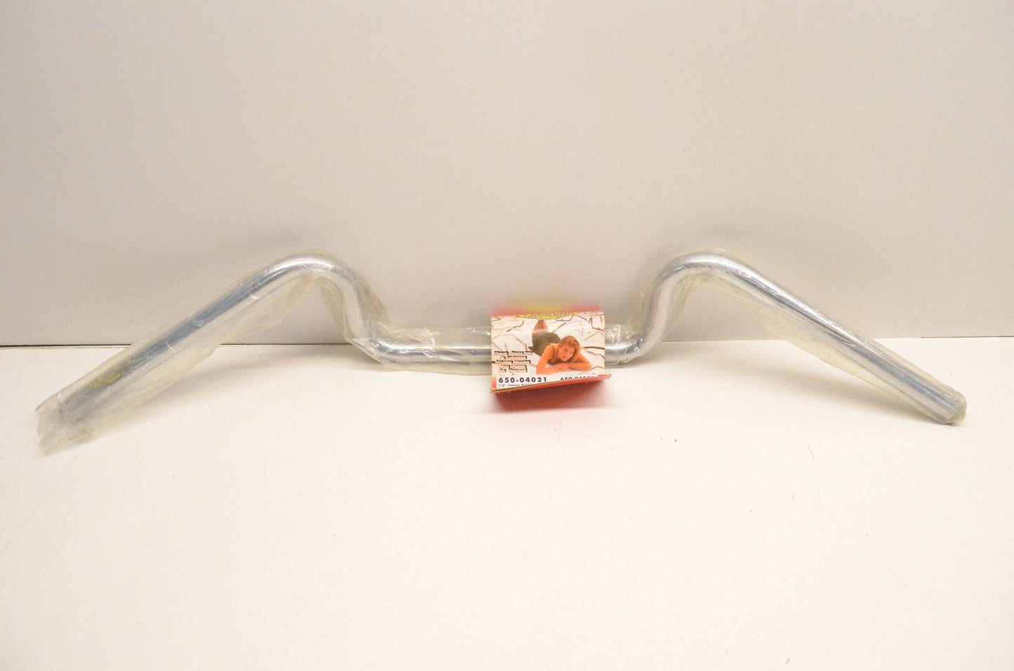 Flanders Handlebars 650-04021 Chrome 7/8" Clubman W Style Handlebar A25 NOS