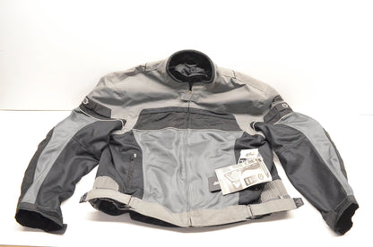 Fieldsheer 6013-0207-08 Prodigy Black Grey XXL Motorcycle Jacket NOS