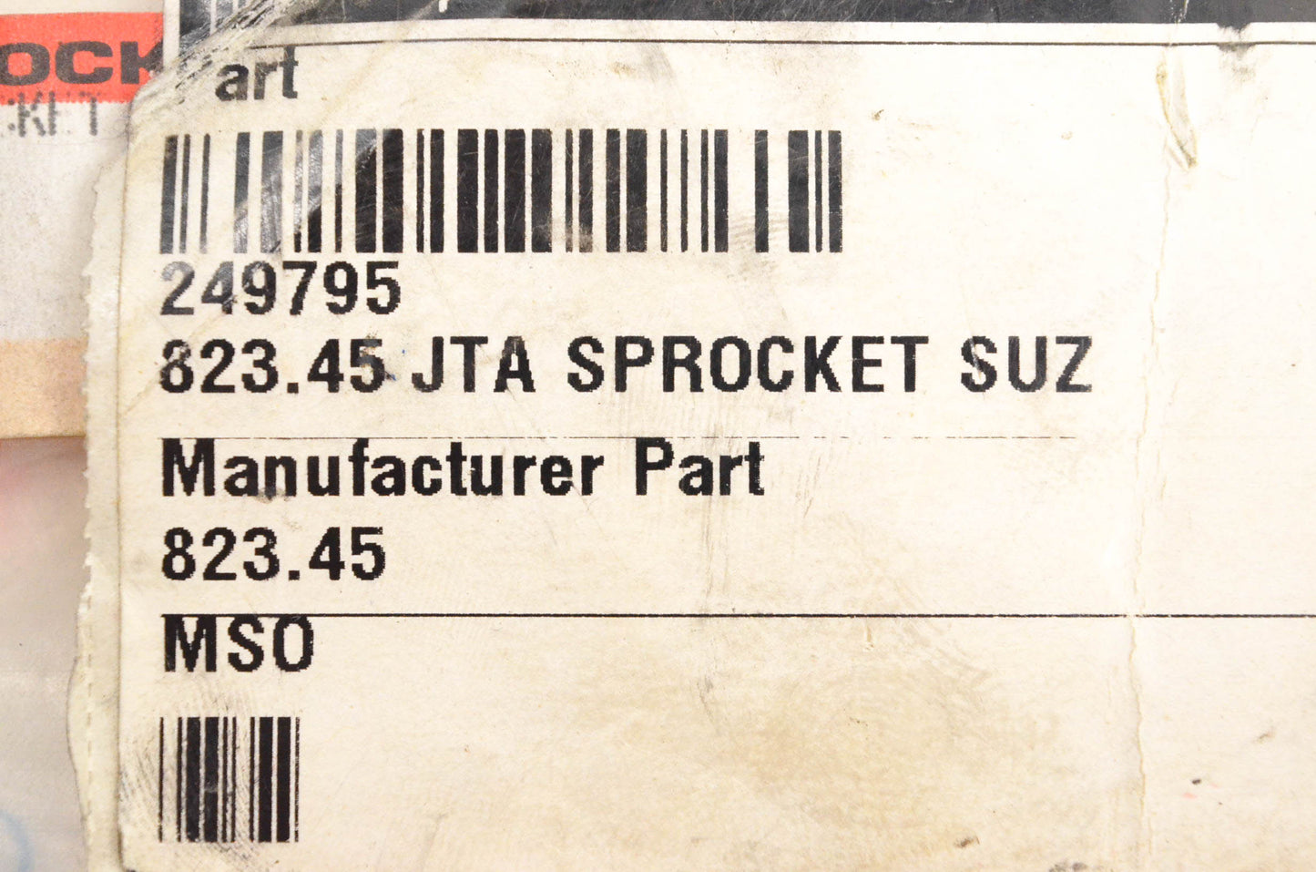 JT Sprockets JTA823.45, 24-9795, 249795 Sprocket 45T NOS