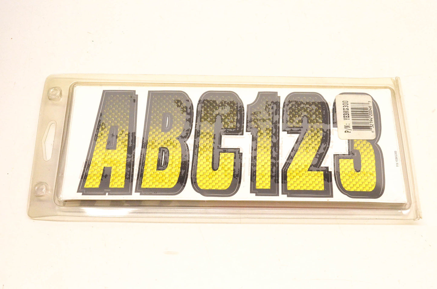 Hardline YEBKG300 Carbon Fiber Number Kit NOS