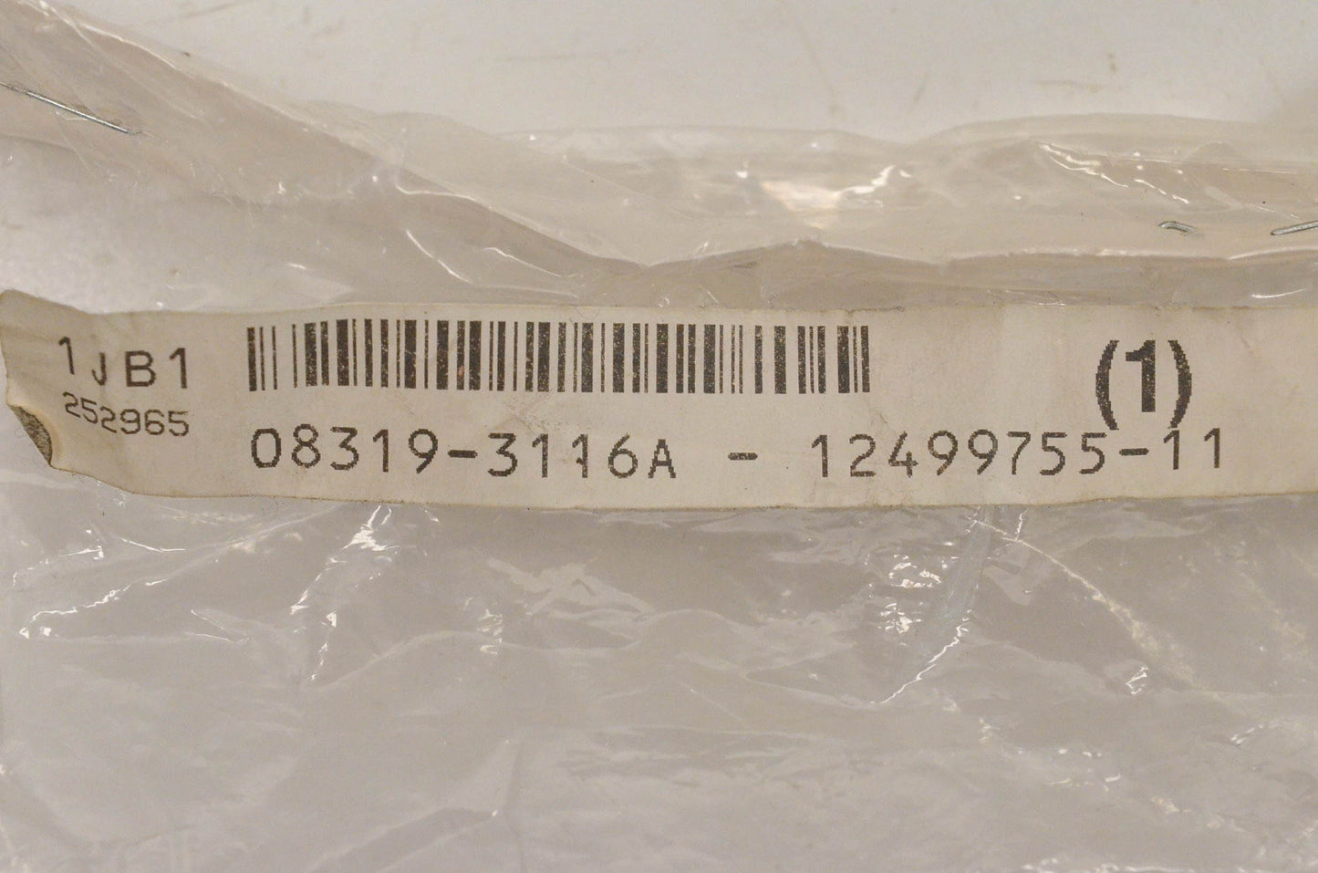 New OEM Suzuki 08319-3116A Nut NOS