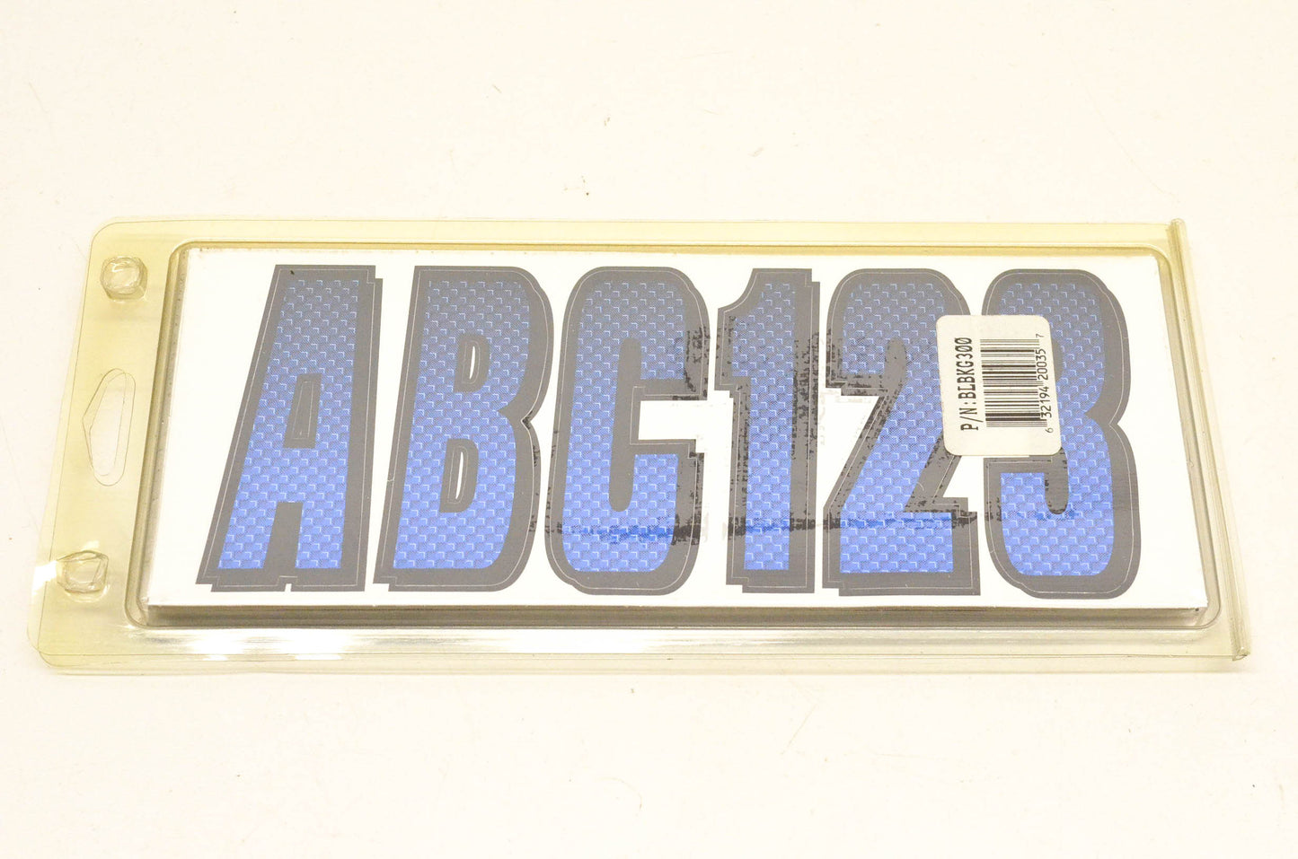 Hardline BLBKG300 Carbon Fiber Number Kit NOS