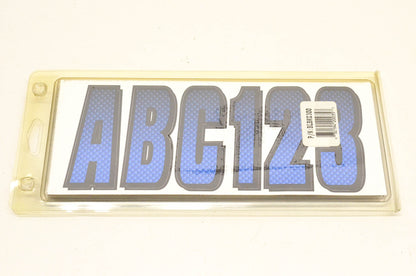 Hardline BLBKG300 Carbon Fiber Number Kit NOS