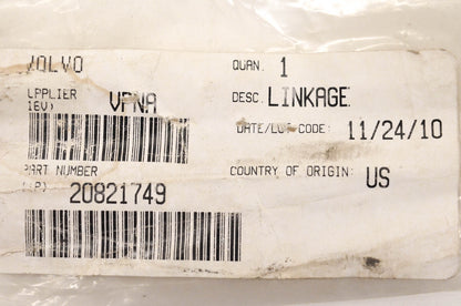 Mack 20821749, 21QB3436M Linkage Rod Assembly NOS