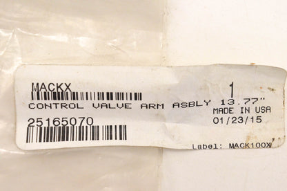 Mack 25165070 Control Valve Arm Assembly NOS