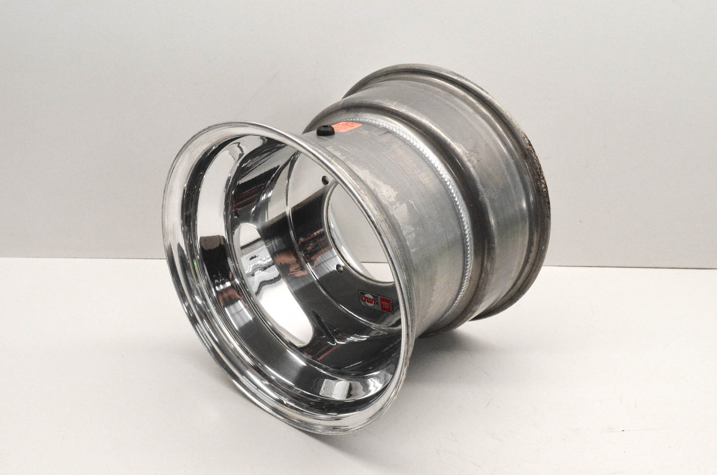 DWT 014-74 Polished 6061 Alloy .190 12x10 4/156 Wheel NOS