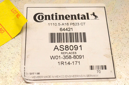 Continental AS8091, 64421, W01-358-8091 Contitech Air Spring NOS
