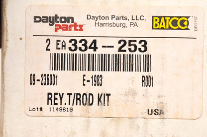 Dayton Parts 334-253, 09-236001 Tie Rod Kit NOS