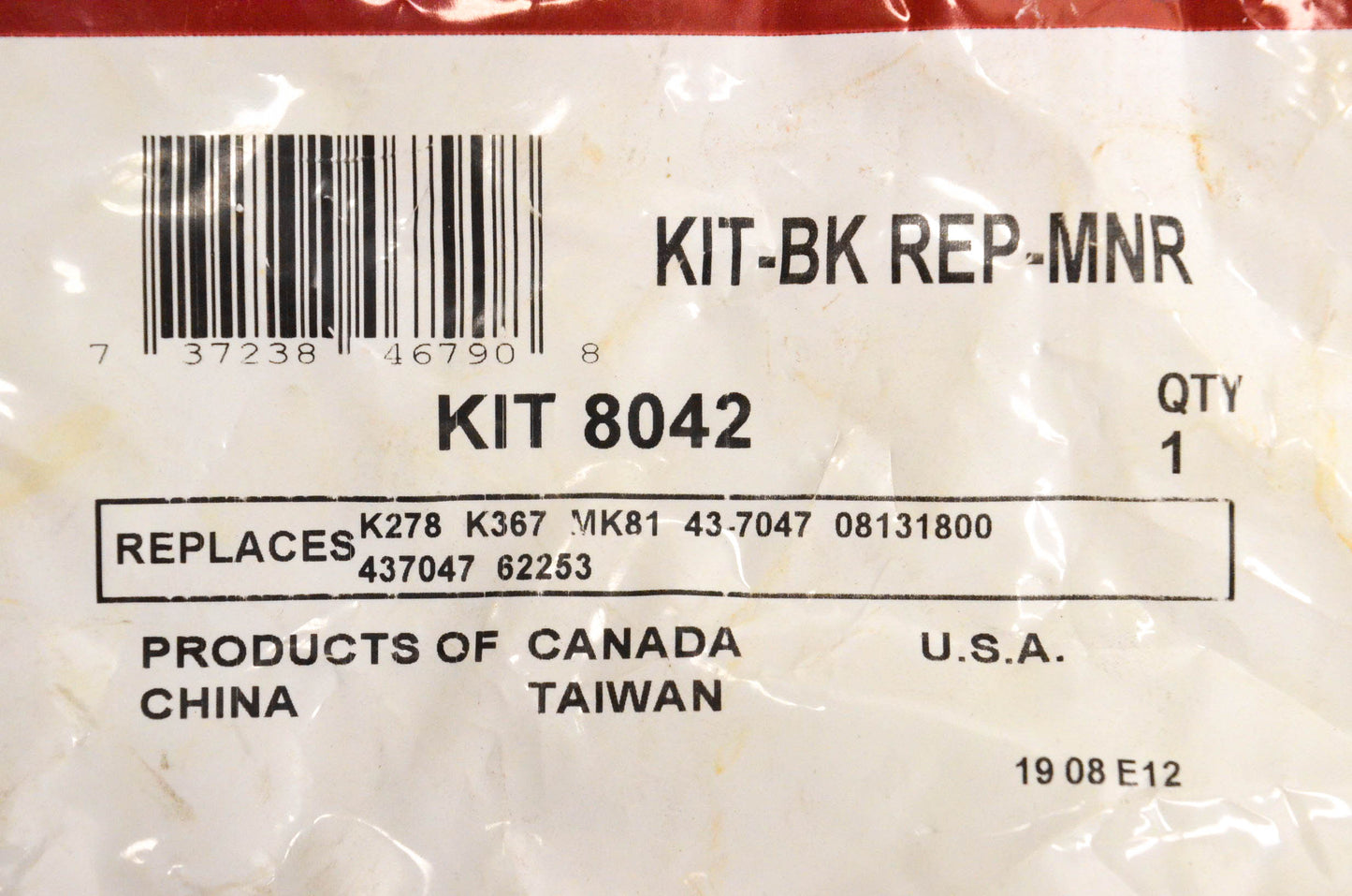 Meritor 8042 Brake Repair Kit NOS