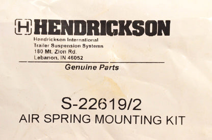 Hendrickson S-22619/2 Air Spring Mounting Kit NOS