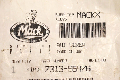 Mack 7313-95476 Adjusting Screw NOS