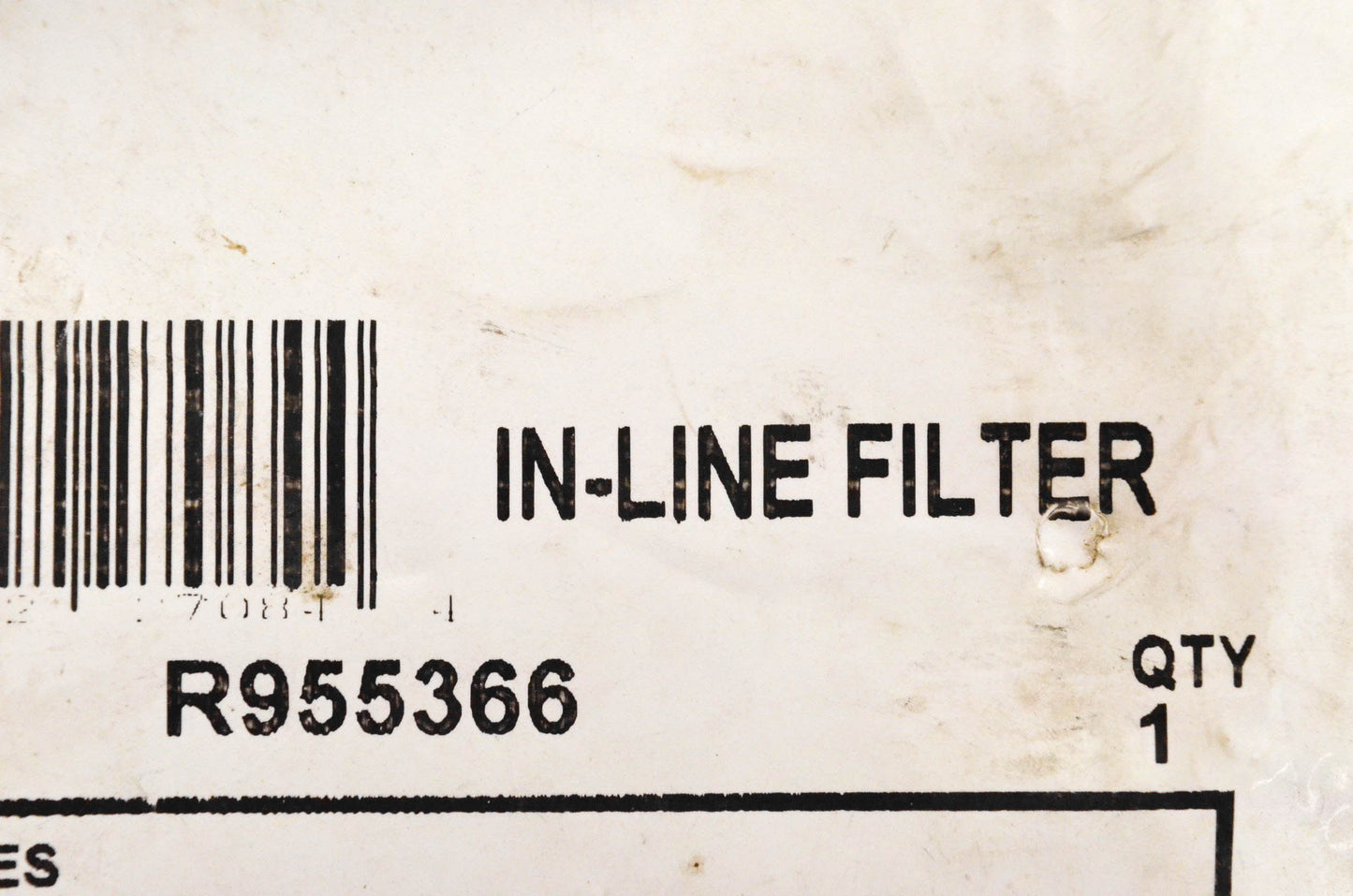 Meritor Wabco R955366 In-Line Filter NOS