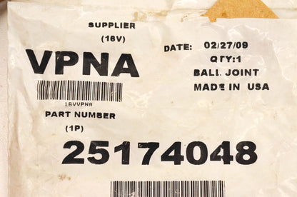 Mack 25174048 Ball Joint NOS