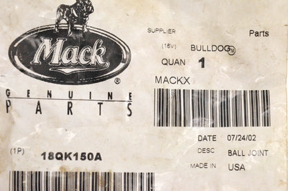 Mack 18QK150A Ball Joint NOS
