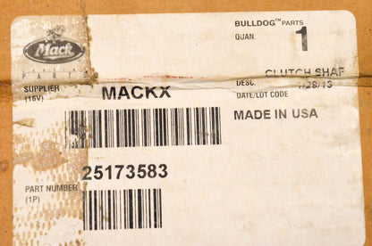 Mack 25173583 Clutch Shaft NOS