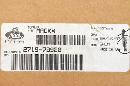 Mack 2719-78920 Shim NOS