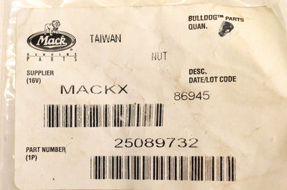 Mack 25089732 Nut NOS