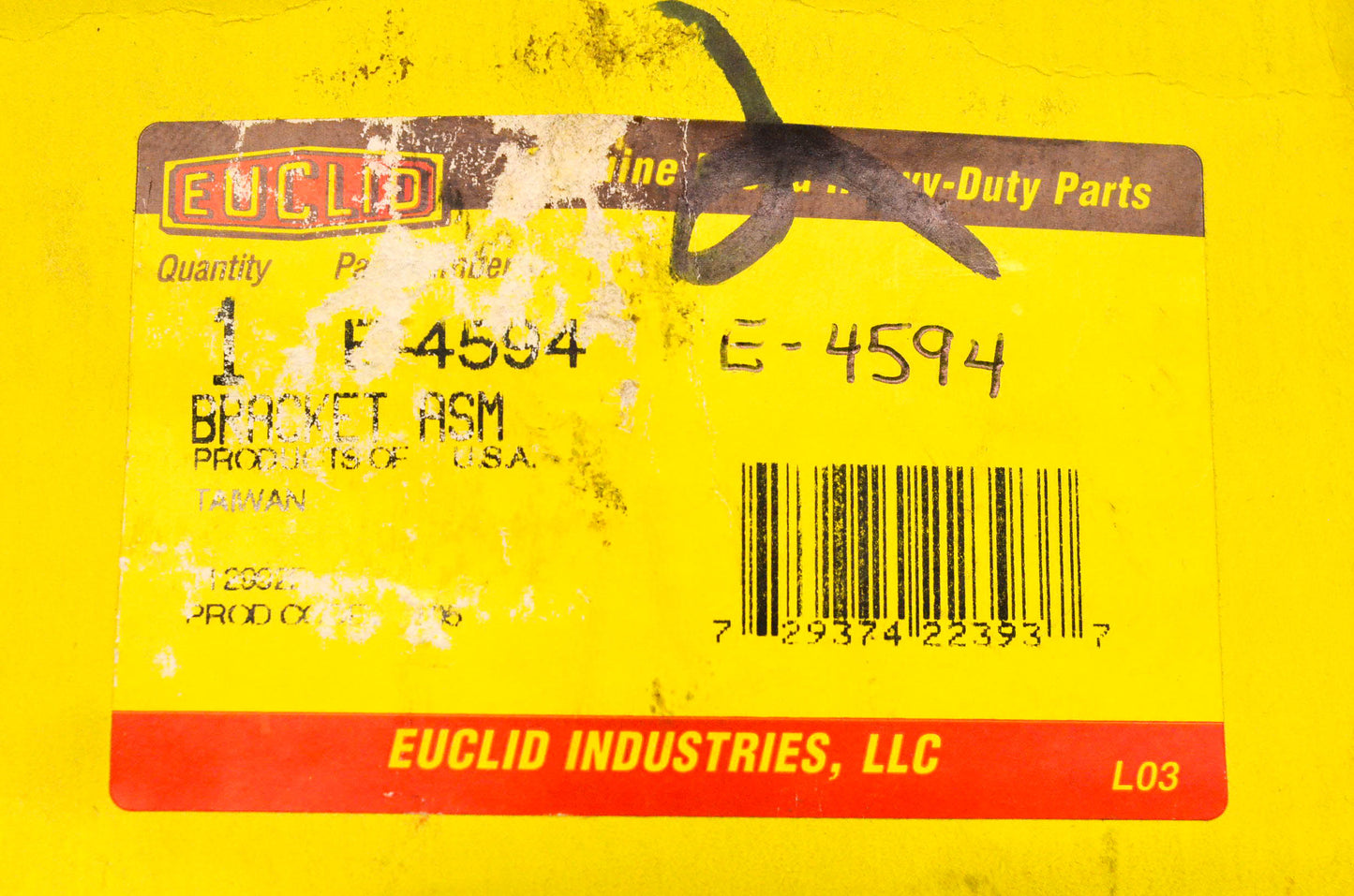 Euclid E-4594 Bracket Assembly
