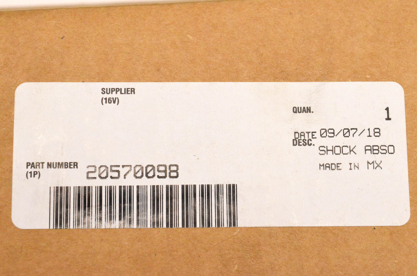 Mack 20570098 Shock Absorber NOS