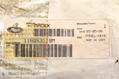 Mack 116QS3119M Headlight Panel
