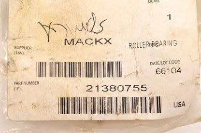 Mack 21380755 Roller Bearing NOS