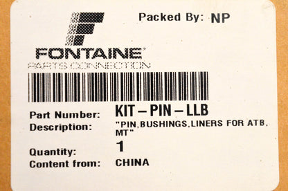 Fontaine KIT-PIN-LLB Fifth Wheel Mount Bushing Kit NOS