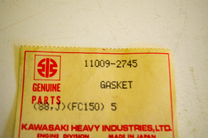 New OEM Kawasaki 11009-2745, 11060-2429 Carburetor Gasket NOS