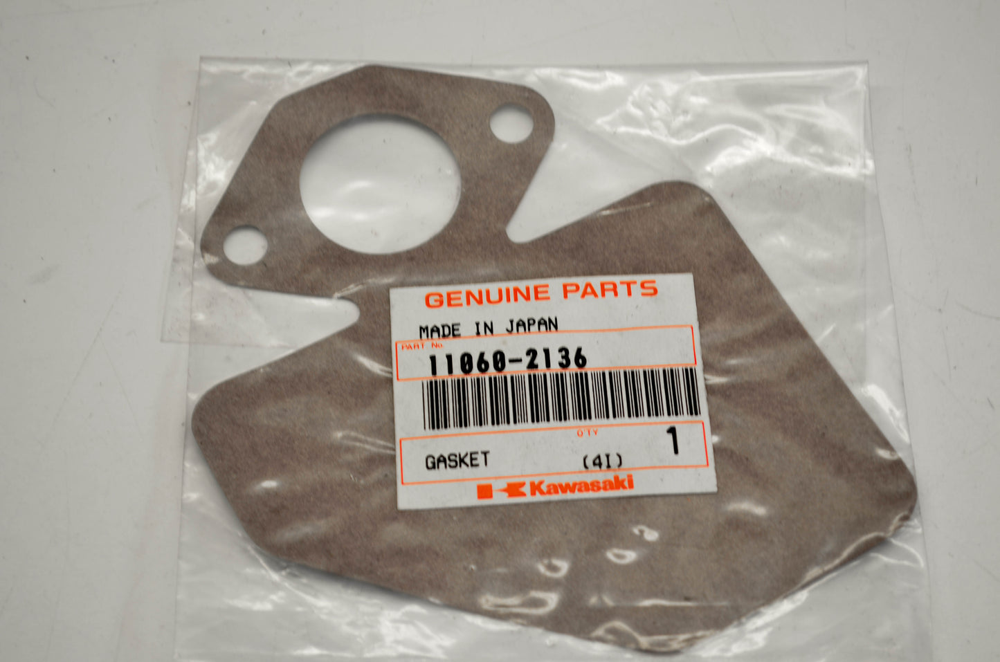 New OEM Kawasaki 11060-2136 Gasket NOS