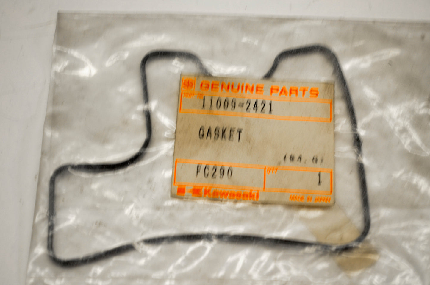 New OEM Kawasaki 11009-2421 Rocker Cover Gasket NOS