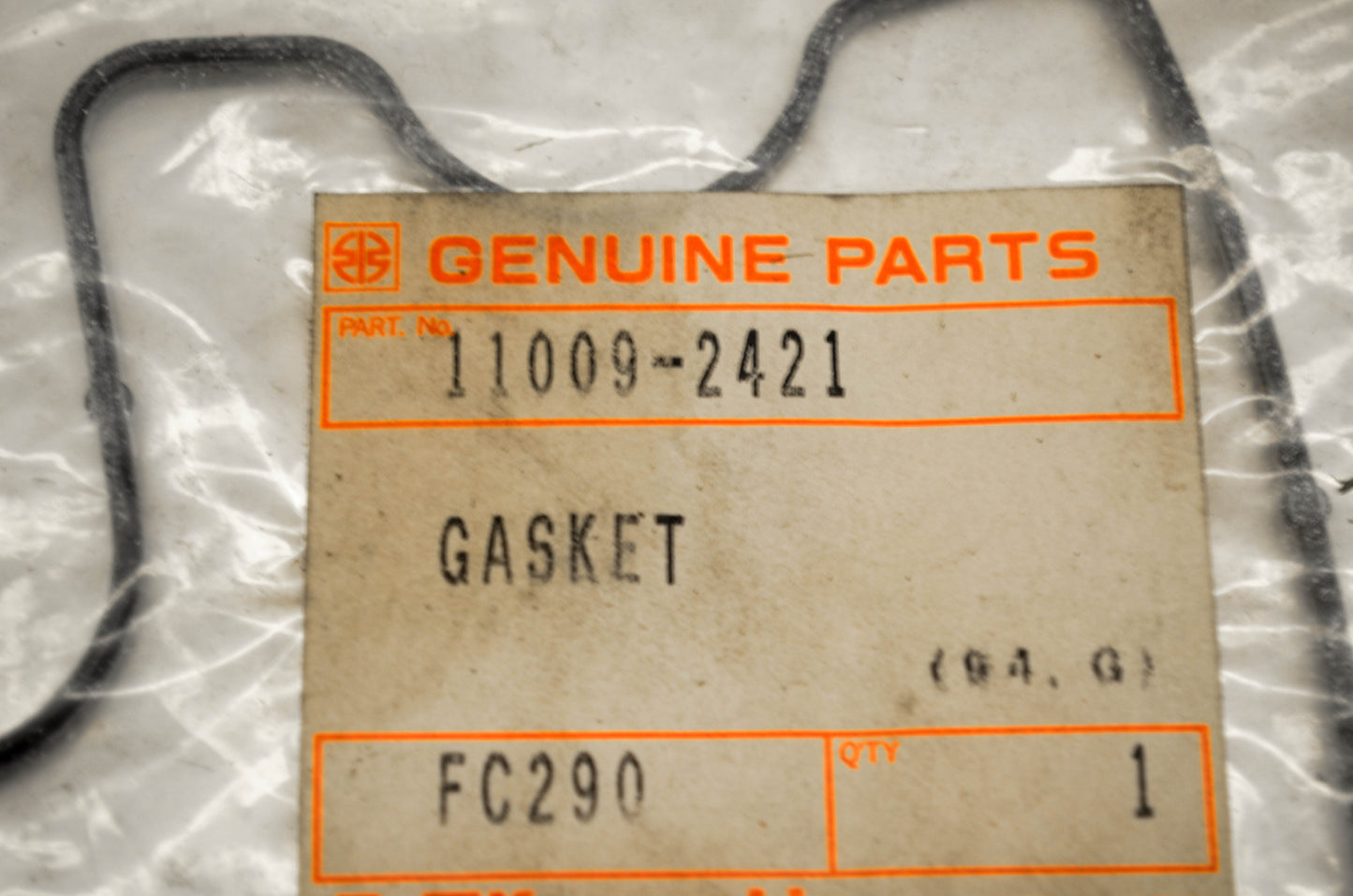 New OEM Kawasaki 11009-2421 Rocker Cover Gasket NOS