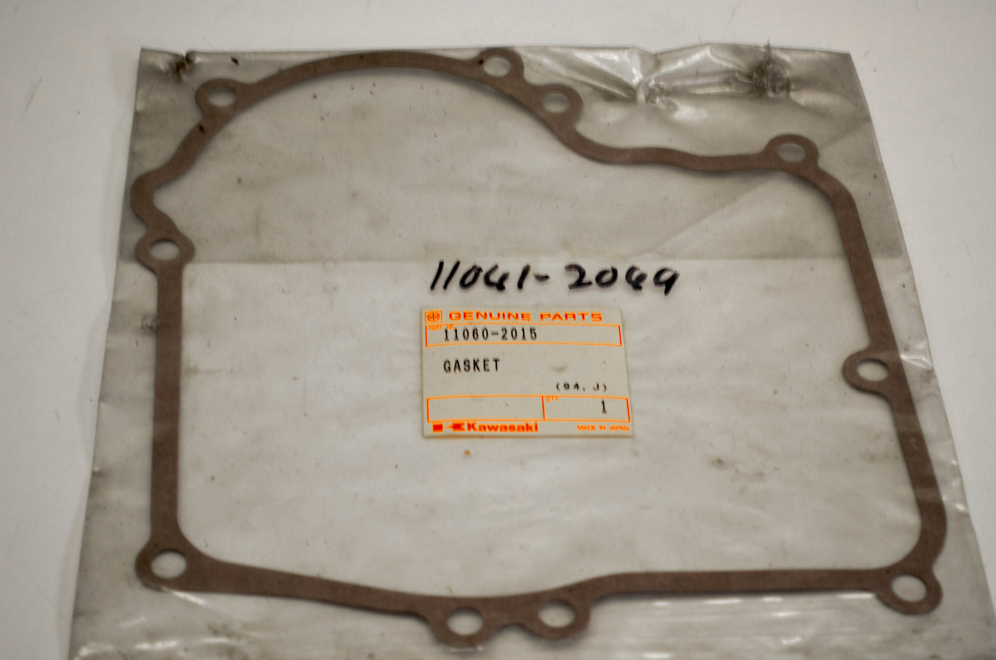 New OEM Kawasaki 11060-2015 Crankcase Cover Gasket NOS