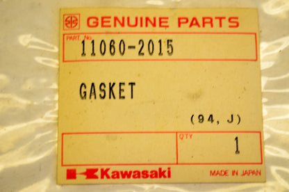 New OEM Kawasaki 11060-2015 Crankcase Cover Gasket NOS