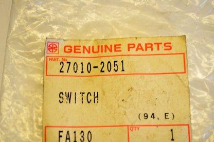 New OEM Kawasaki 27010-2051 Switch NOS