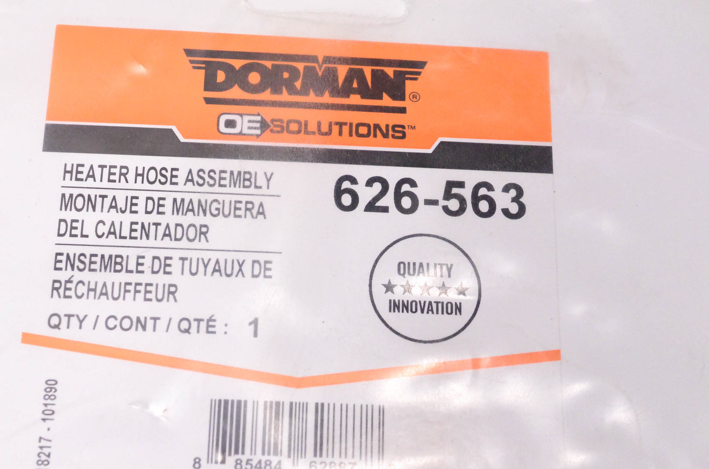 Dorman 626-563 Heater Hose Assembly NOS
