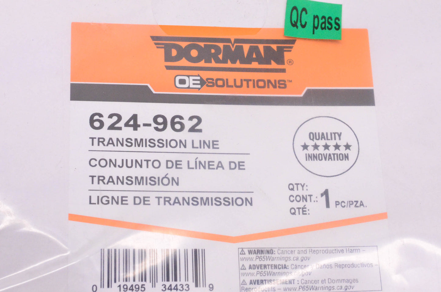 Dorman 624-962 Transmission Line NOS